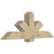 Ekena Millwork Kennewick Rough Sawn Timber Gable Bracket, Douglas Fir, 60"W x 22"H x 6"D x 6"F, 9/12 Pitch GBW060X22X0606KEN00RDF - alternate 5